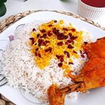 زرشک پلو با مرغ